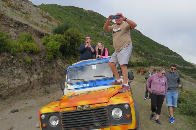 private, half-day tour of Madiera in an open top safari jeep - Key points at a glance