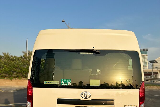 Private Mini Bus Rental With Driver In Dubai - Key points to know before booking