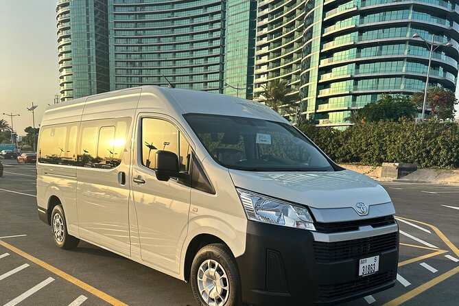 Private Mini Bus Rental With Driver In Dubai - One vehicle for a full Dubai day