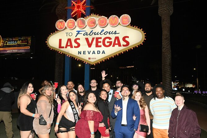 Private Party Bus Tour of the Las Vegas Strip Champagne Toast - What the $289 group price really means