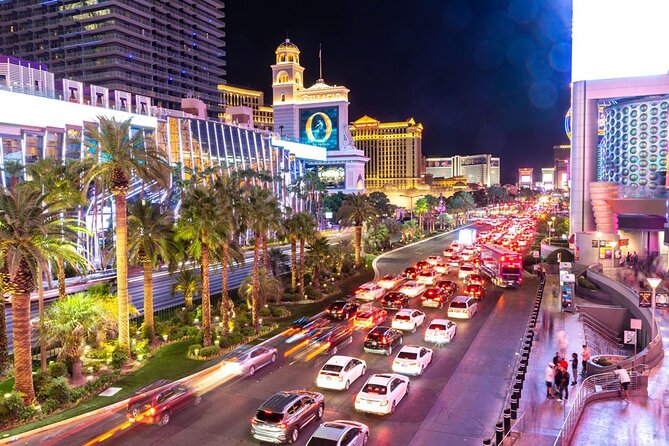 Private Party Bus Tour of the Las Vegas Strip Champagne Toast - Cruising the Strip for about 50 minutes