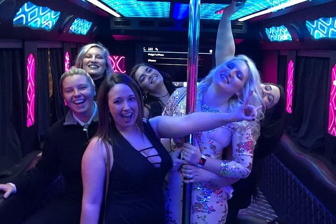 Private Party Bus Tour of the Las Vegas Strip Champagne Toast - Your hotel pickup starts the evening easily