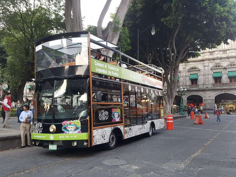 Puebla Sightseeing Tour by Double-Decker Tram - Los Sapos and Analco show a different side of the center