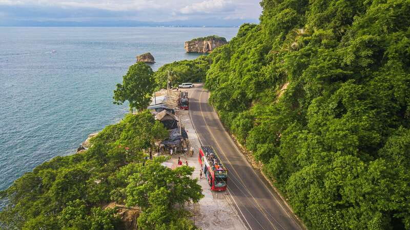Puerto Vallarta: Hop-On-Hop-Off City Bus Tour - From the city center toward the southern coast