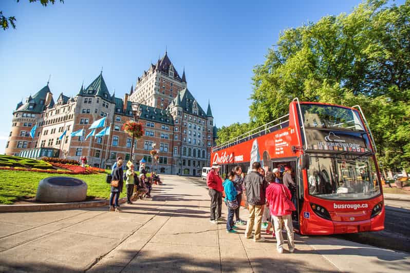 Quebec City: Hop-on Hop-off Open-Top Double Decker Bus Tour - Stop 1: Place d’Armes and the old center