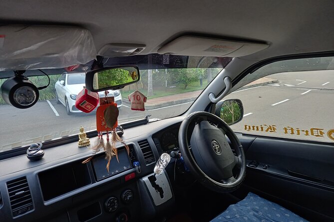 Rent Van (Mini Bus) with Driver in Sri Lanka - What is included in the $128 group price