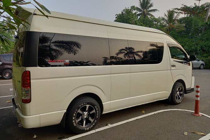 Rent Van (Mini Bus) with Driver in Sri Lanka - Building a flexible route across Sri Lanka