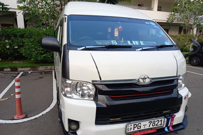 Rent Van (Mini Bus) with Driver in Sri Lanka - The practical value of a driver who knows the route