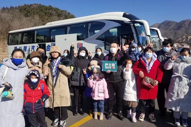 Return Bus to Badaling Great Wall - The ride from central Beijing to Badaling