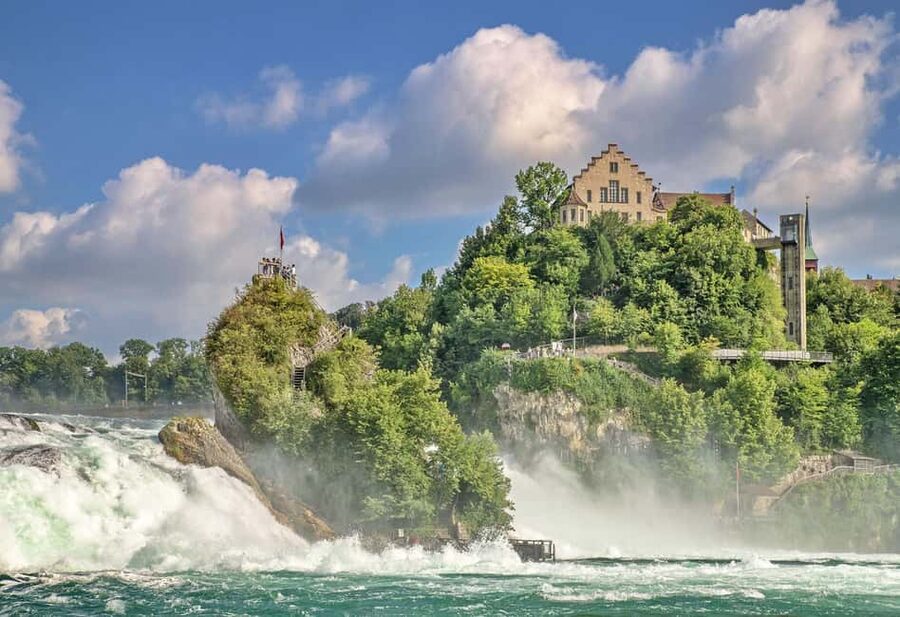 Rhine fall Visit and Zurich Open Top City Tour - Two and a half hours at the waterfall
