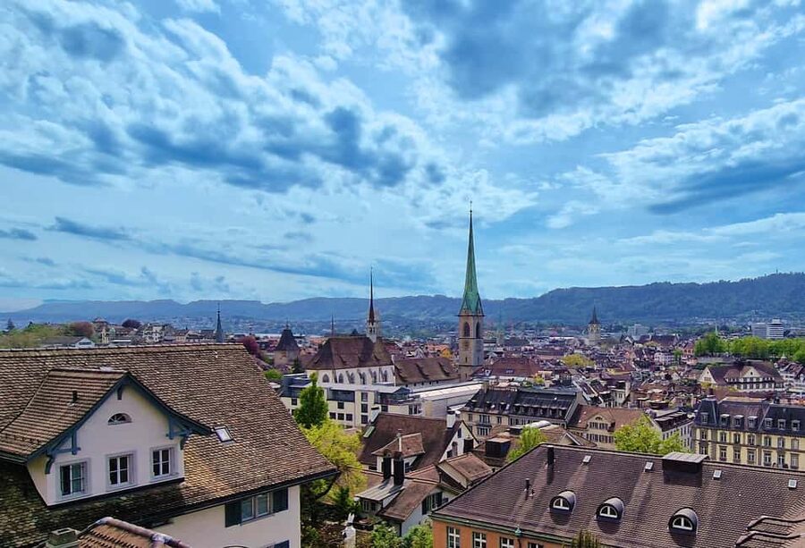Rhine fall Visit and Zurich Open Top City Tour - Seeing Zurich from the open-top bus