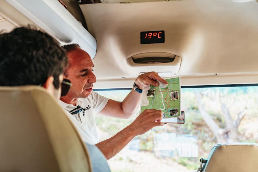 Rhodes: Guided Bus Tour to Lindos Village & Seven Springs - Transport, timing, and what the $32 covers