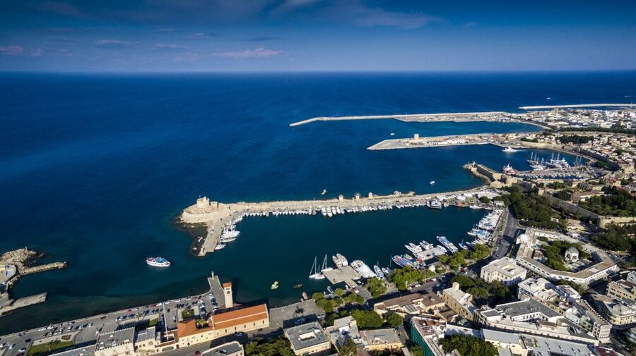 Rhodes: Hop-on Hop-off Bus and Submarine Tour - Riding the bus around Rhodes City