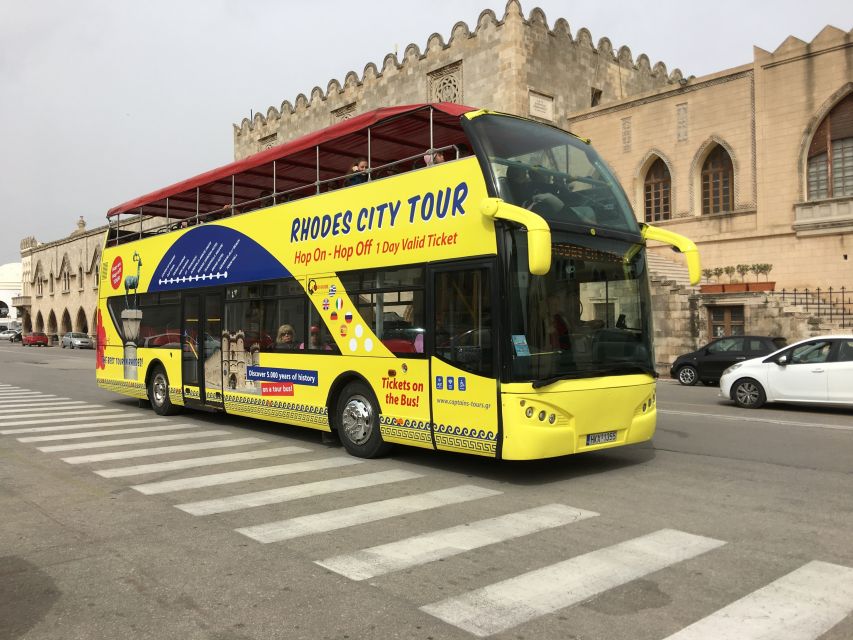 Rhodes: Hop-On Hop-Off City Tour Bus - Old Town and the Palace of the Grand Master