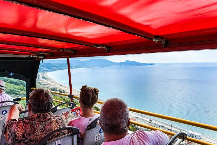 Rhodes: Hop-On Hop-Off Sightseeing Bus Tour - Audio guide, seating, and comfort