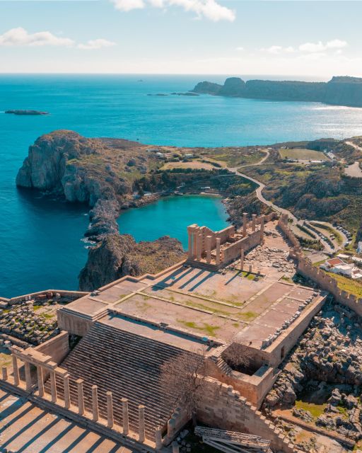 Rhodes: Lindos Bus Tour with Free Time to Explore - The Acropolis: the big sight and the biggest climb