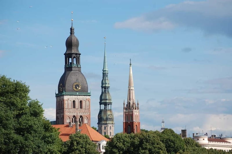 Riga: Hop-On, Hop-Off Tour - Central Market beside the river