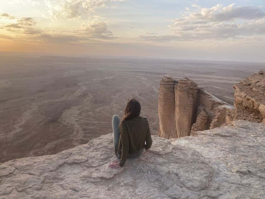 Riyadh Edge of The World and Bat Cave Visit by Bus - The Bat Cave provides a different first stop