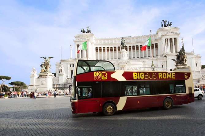 Rome: Big Bus Hop-on, Hop-off Open-Top Sightseeing Tour - The Colosseum, Roman Forum, and Circus Maximus