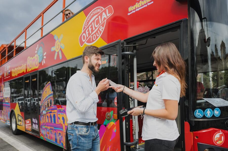 Rome: City Sightseeing Hop-on Hop-off Bus with Audioguide - Starting at Via Marsala near Termini
