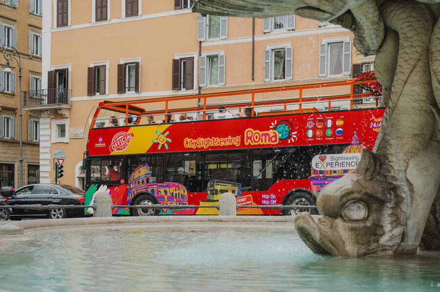 Rome: City Sightseeing Hop-on Hop-off Bus with Audioguide - The Colosseum and Circus Maximus