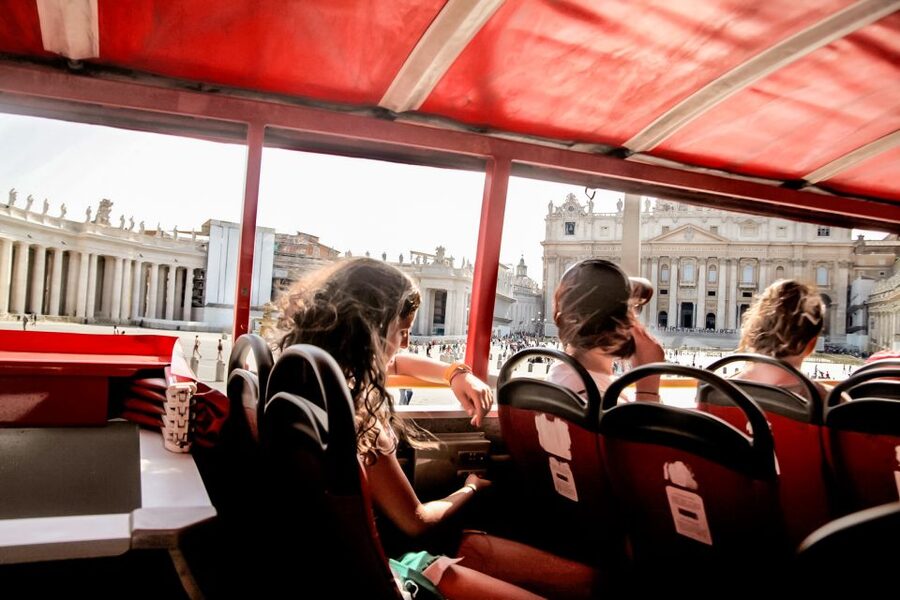 Rome: City Sightseeing Hop-on Hop-off Bus with Audioguide - Piazza Barberini and the return to Termini