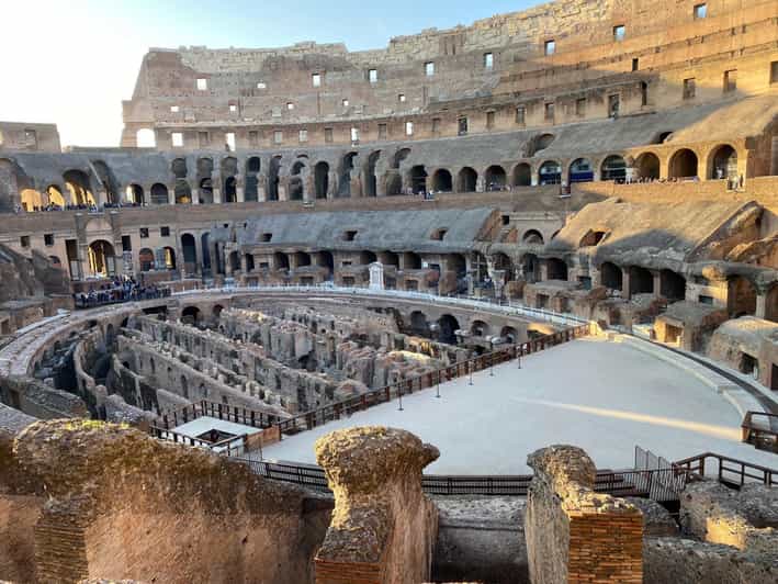 Rome: Colosseum, Forum Audio Tour with Hop-on Hop-off Bus - Timing, walking, and accessibility