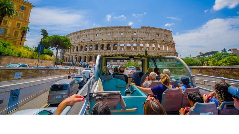 Rome: Hop-on Hop-off Bus and Colosseum, Ancient Rome Tour - Key points to know before booking