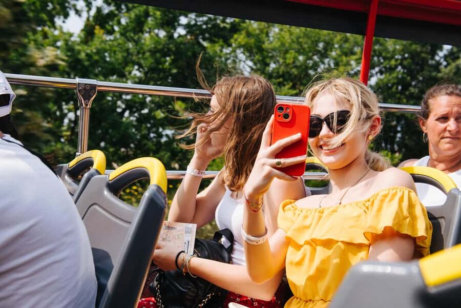 Rome: Hop-on Hop-off Bus Tour and Colosseum Experience - Palatine Hill and the view over ancient Rome