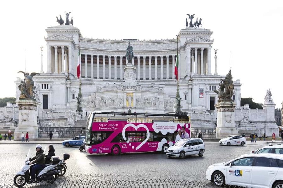 Rome: Hop-on Hop-off Bus tour + Pantheon Priority Entry - Castel Sant’Angelo brings imperial and papal Rome together