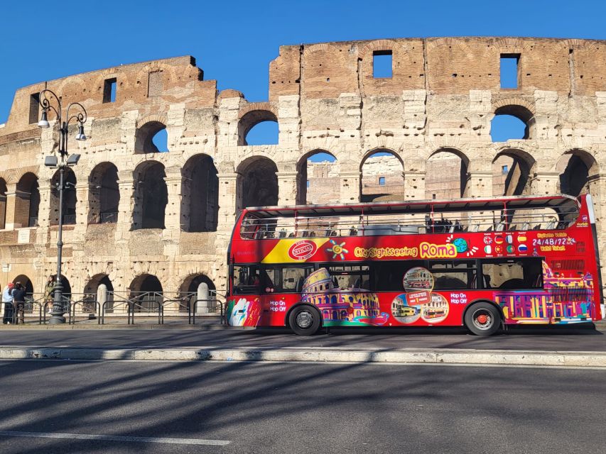 Rome: Hop-On Hop-Off Bus & Vatican Museums Guided Tour - Key points to know before booking