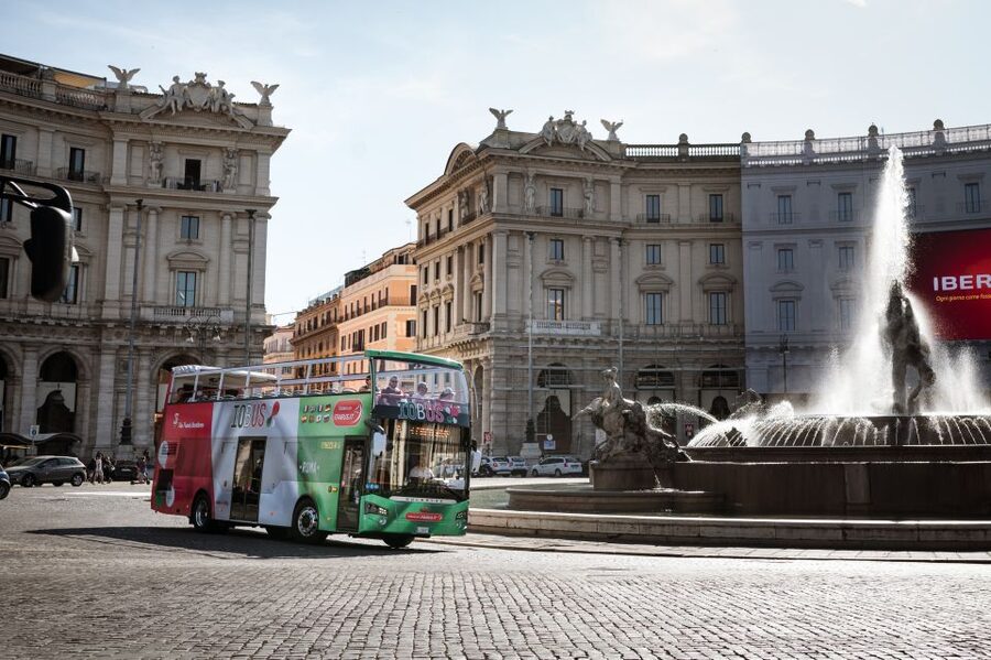 Rome: Hop-On Hop-Off Open-Top Bus City Tour - The Audio Guide Works Best as Background
