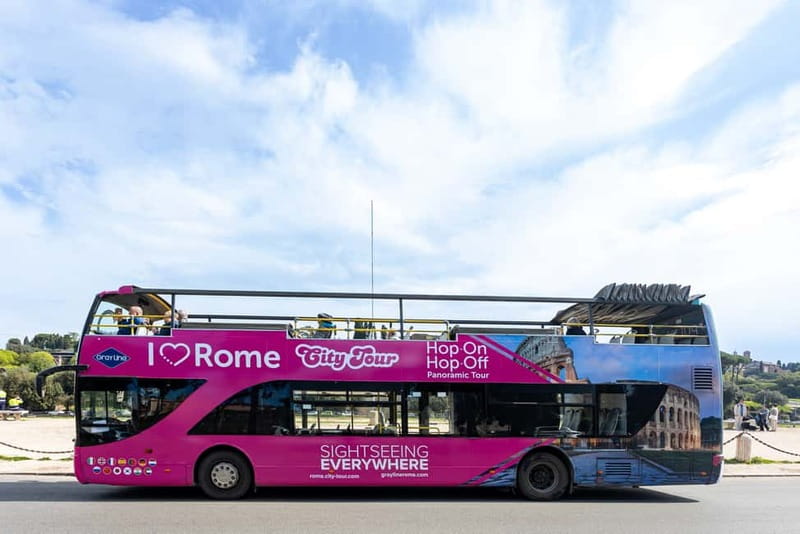 Rome: Hop-on Hop-off Sightseeing Bus Tour with Audioguide - Audio, guides, and the quality of the ride