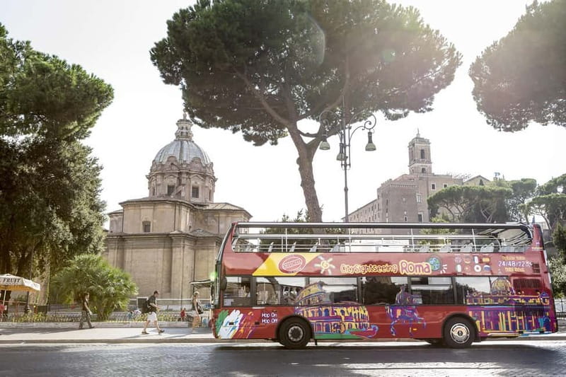 Rome Hop On Hop Off Tour from Civitavecchia by Train - The Vatican stop and the cost of changing buses