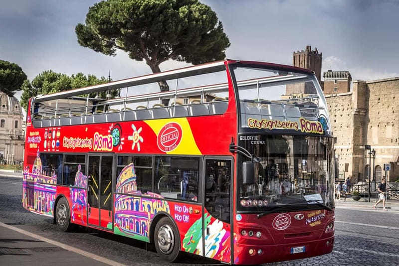 Rome Hop On Hop Off Tour from Civitavecchia by Train - Piazza di Spagna and central Rome