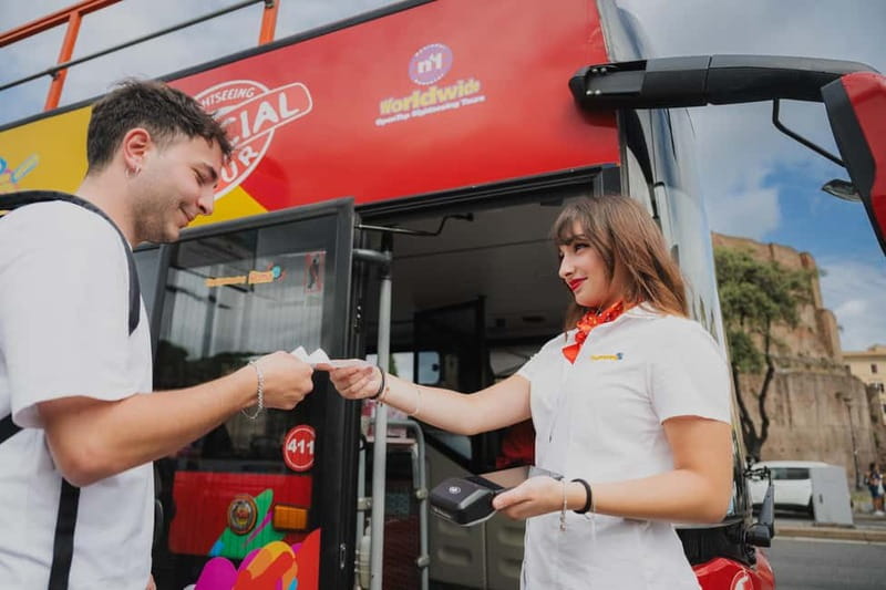 Rome Hop On Hop Off Tour from Civitavecchia by Train - What the hop-on hop-off bus can reach
