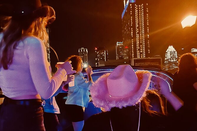 Roofless Party Bus Tour in Downtown Austin - The University of Texas adds a different side of the city