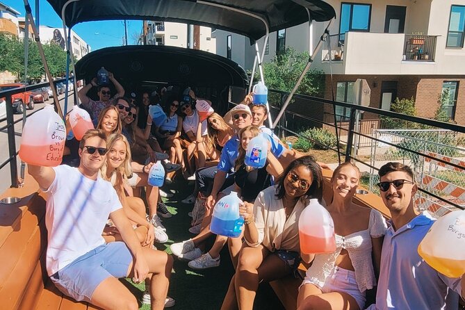 Roofless Party Bus Tour in Downtown Austin - West Sixth Street targets the party crowd