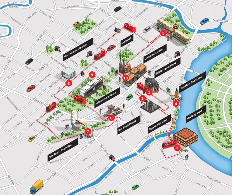 Saigon: City Sightseeing Hop-On Hop-Off Bus Tour - Timing your one-day or two-day pass