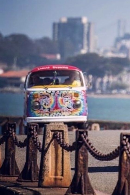 San Francisco: City Sightseeing Tour on Hippie Bus - Golden Gate Bridge photo stop