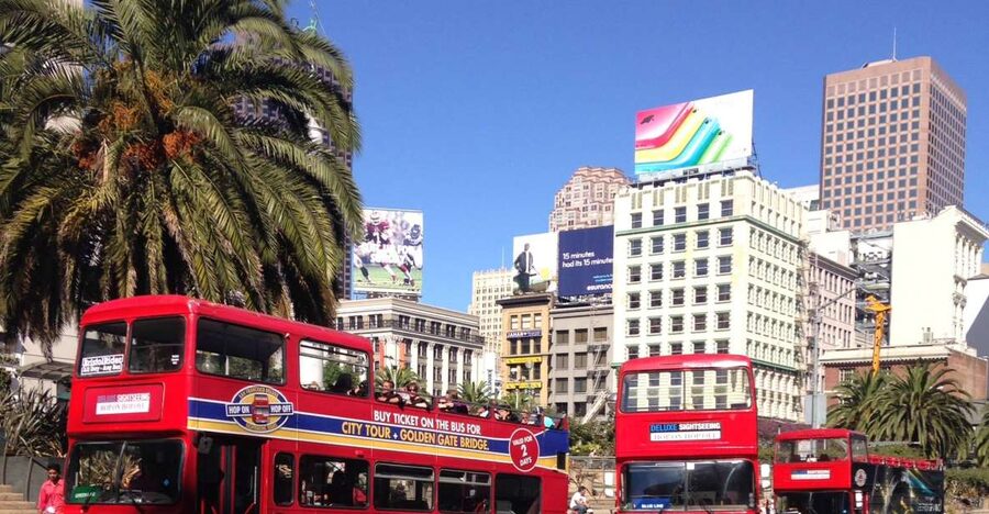 San Francisco: Hop-On Hop-Off Deluxe Bus Tour with 20 Stops - Why this bus is useful in a spread-out city