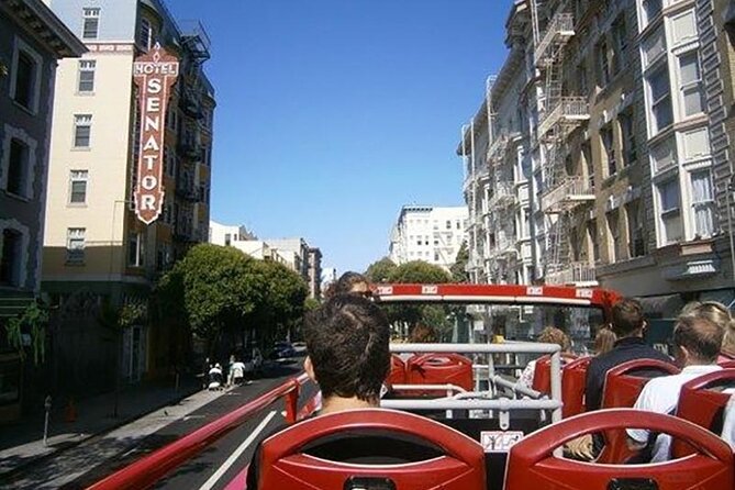 San Francisco Hop-On Hop-Off Open Top Bus Tour (Essential) 24Hour - North Beach, Chinatown access, and Union Square