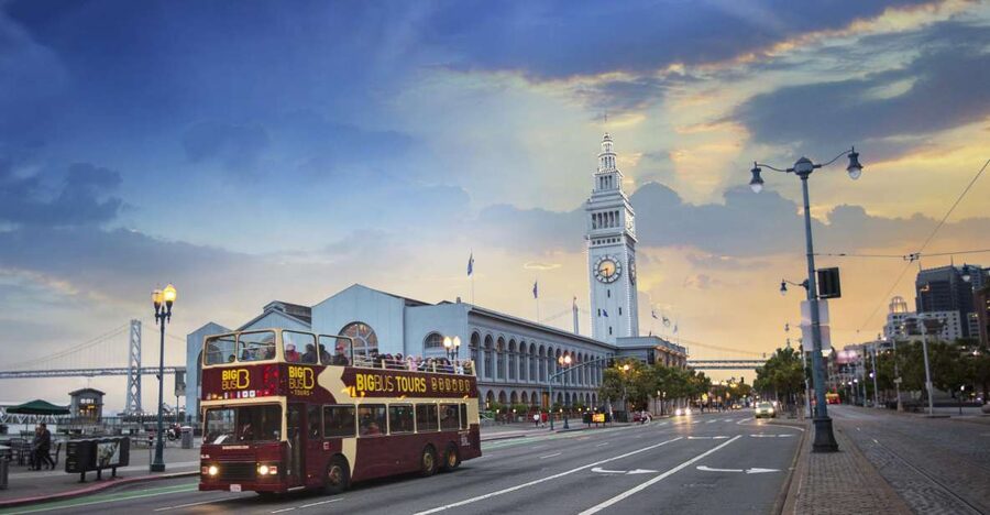 San Francisco: Sightseeing Sunset Tour by Open-Top Bus - Starting at Fisherman’s Wharf on Jefferson Street