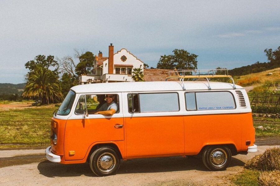 San Fransisco: Vintage VW Bus Wine Country Tour Small Group - The Carneros stop and the ride home