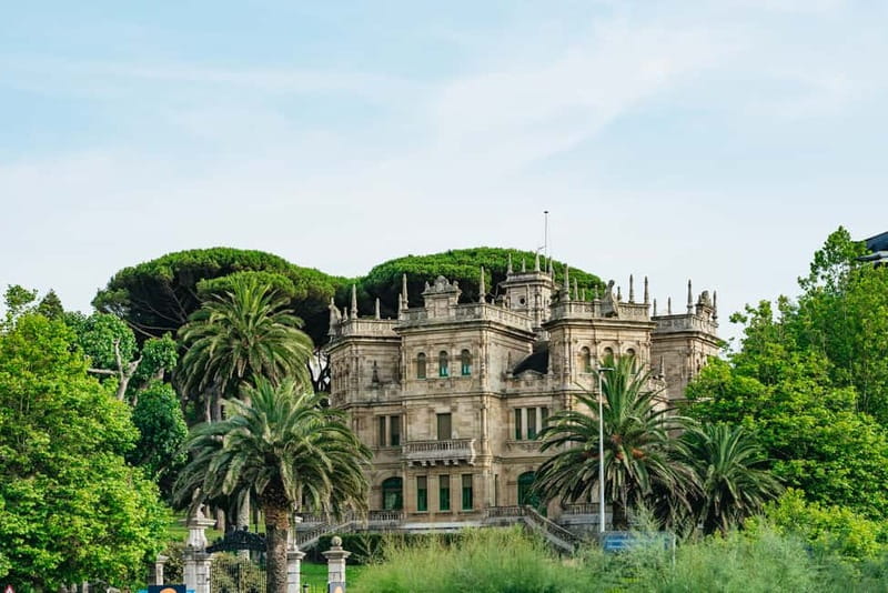 Santander: City Sightseeing Hop-On Hop-Off Bus Tour & Train - Palacio de Festivales and the route toward the palace