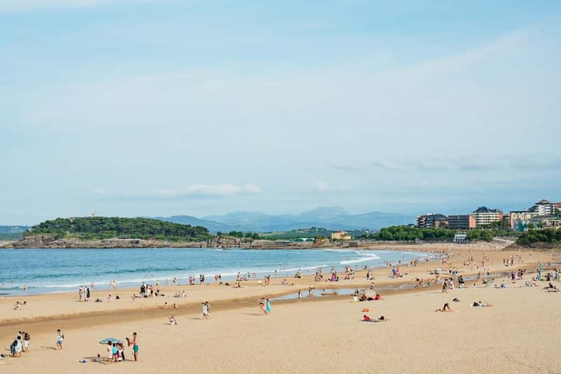 Santander: City Sightseeing Hop-On Hop-Off Bus Tour & Train - Sardinero Beach, the casino, and Piquio Gardens