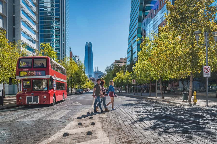 Santiago: Hop-on Hop-off Bus Day Ticket with Audio Guide - Costanera Center and South America’s tallest building