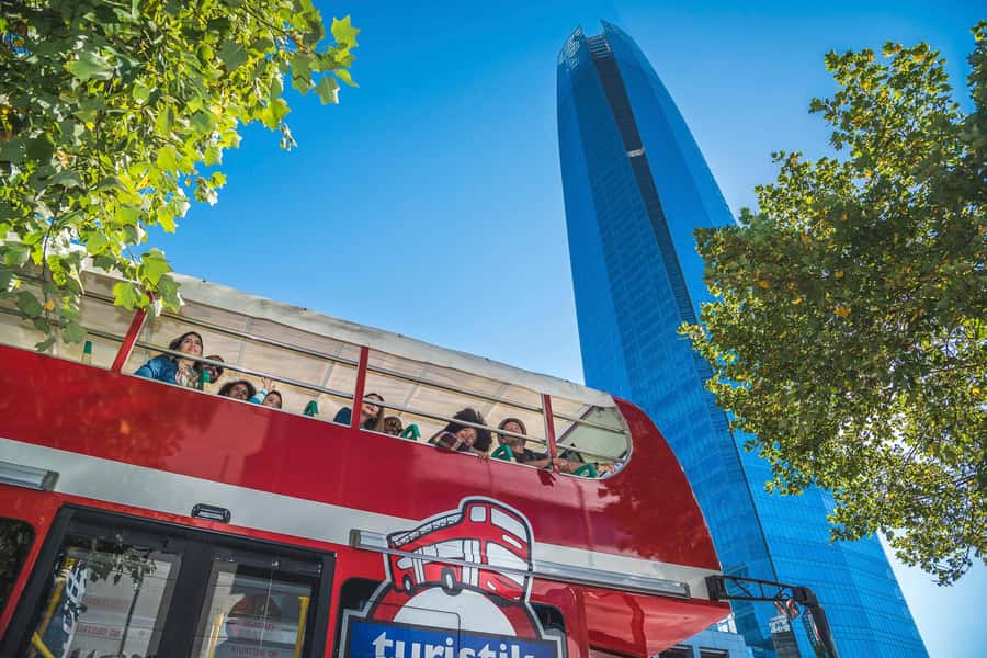 Santiago: Hop-on Hop-off Bus Day Ticket with Audio Guide - Santa Lucía Hill and the Lastarria area