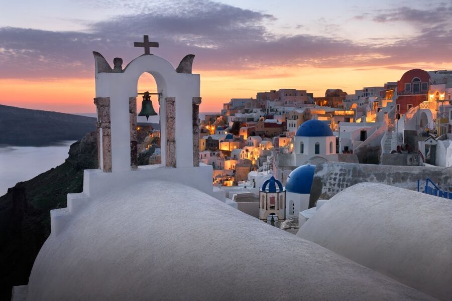 Santorini 2-Day Combo: Volcano Boat Cruise & Island Bus Tour - Swimming at Palea Kameni