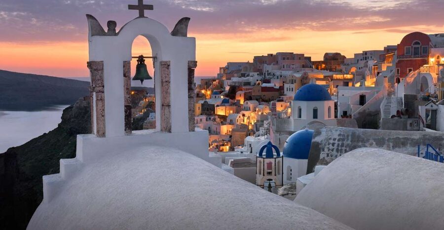 Santorini 2-Day Combo: Volcano Boat Cruise & Island Bus Tour - Day one begins at the volcano